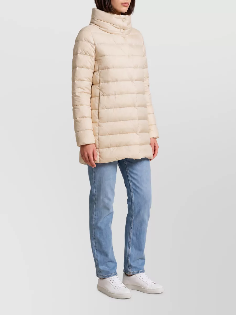 Herno Down A-Line Parka Coat