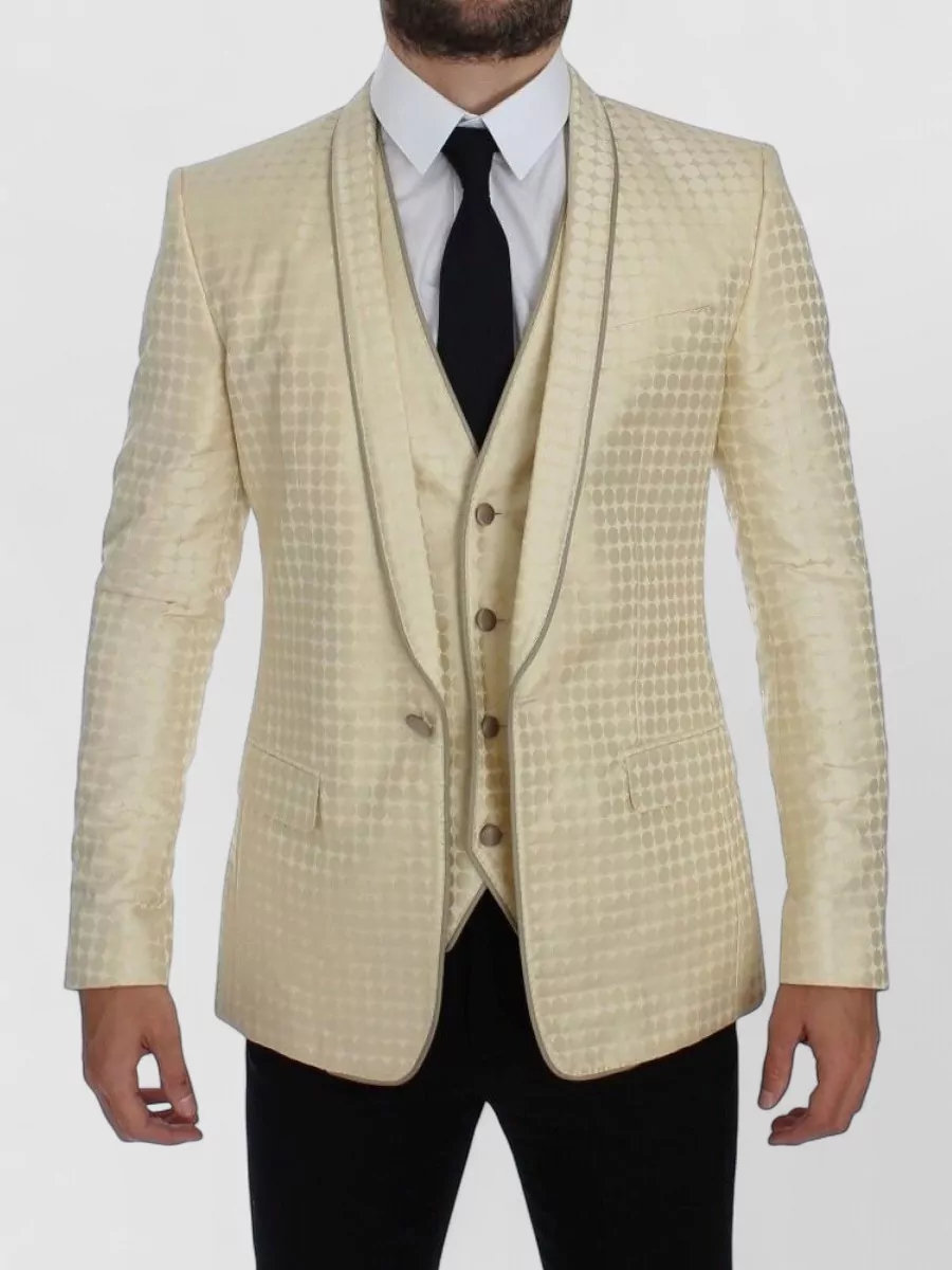 Dolce&Gabbana Silk single-breasted dinner jacket