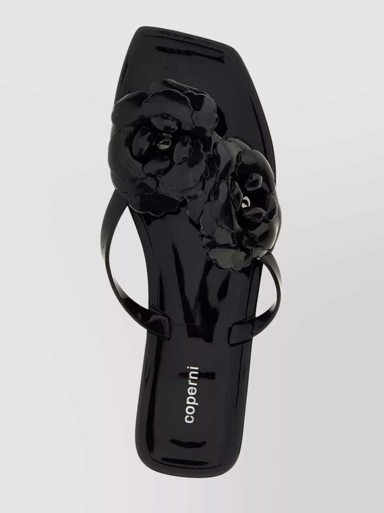 Coperni 'Floral Embellished Flat Sandals'