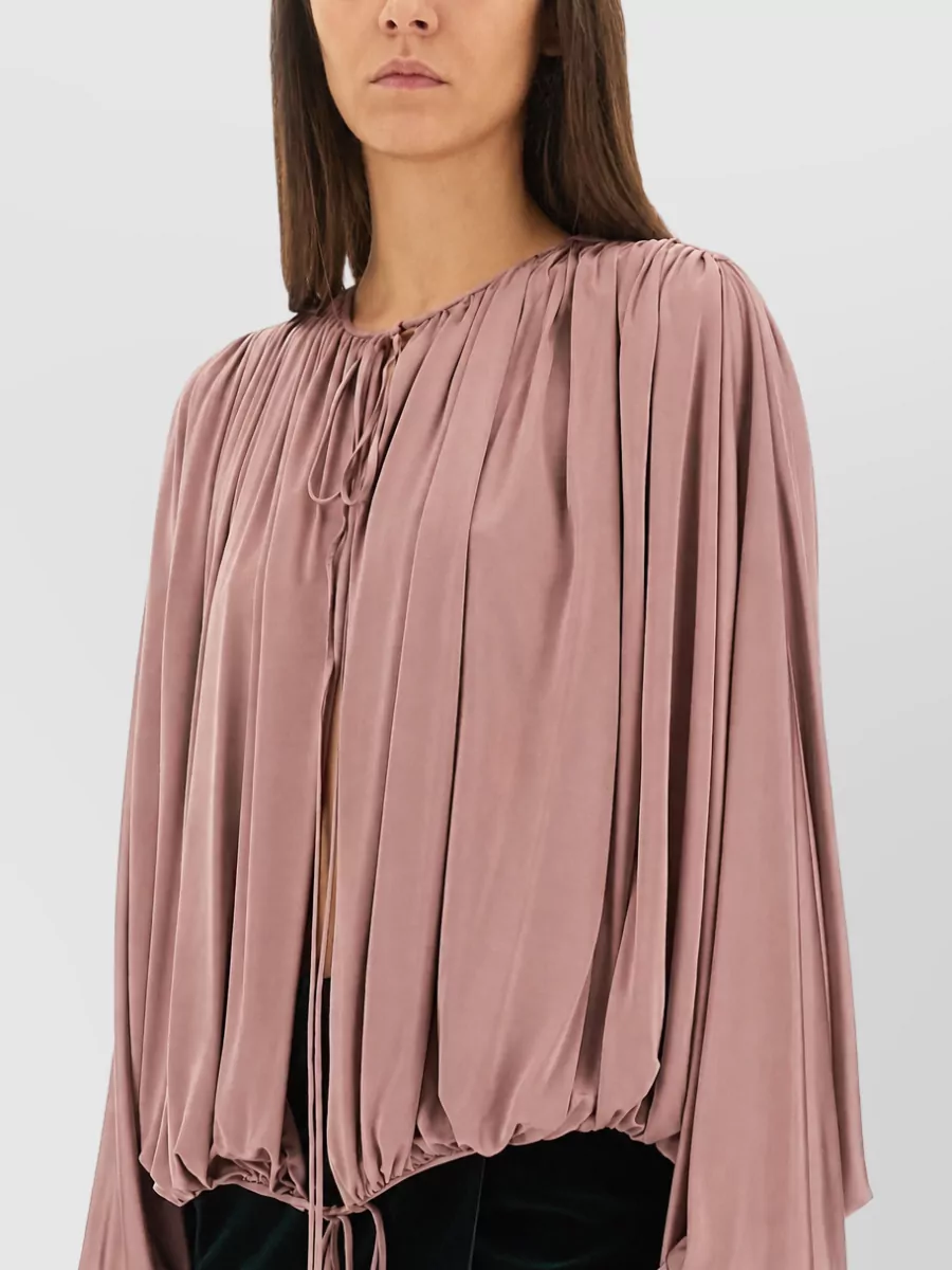 Saint Laurent Viscose Midi Dress