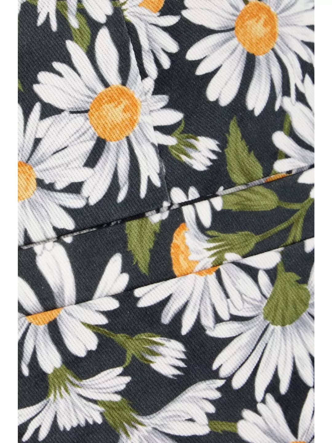 Weekend Max Mara High Waist Floral Pattern Trousers With Belt Loops