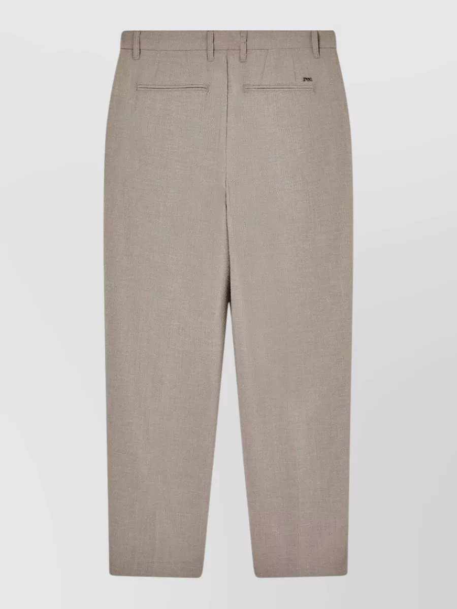 Emporio Armani Straight-Leg Trousers