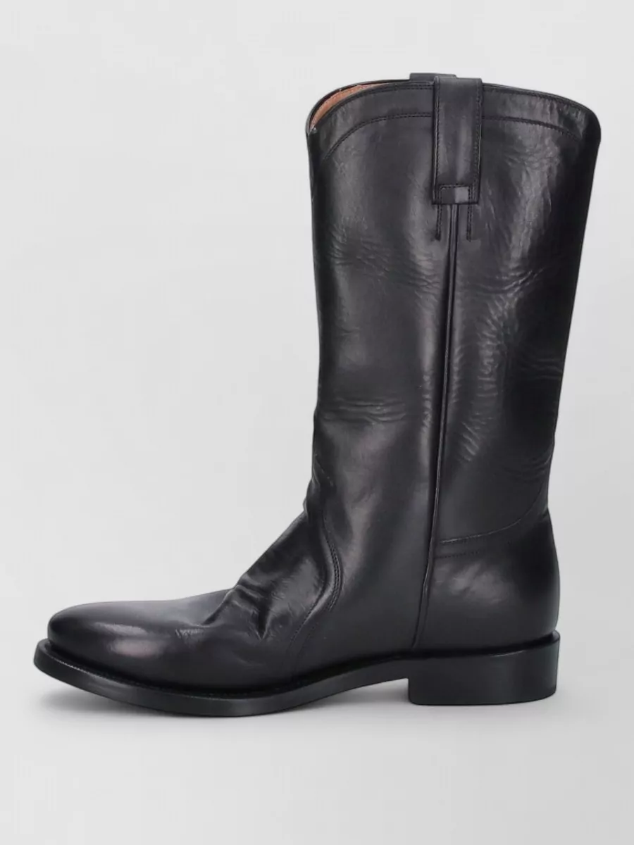 Jil Sander Leather Ankle Boots