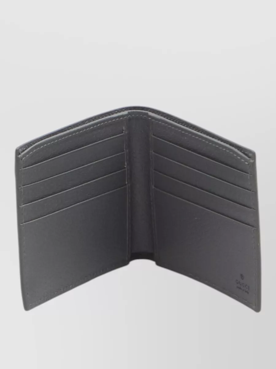 Gucci Gg Supreme Bi-Fold Wallet