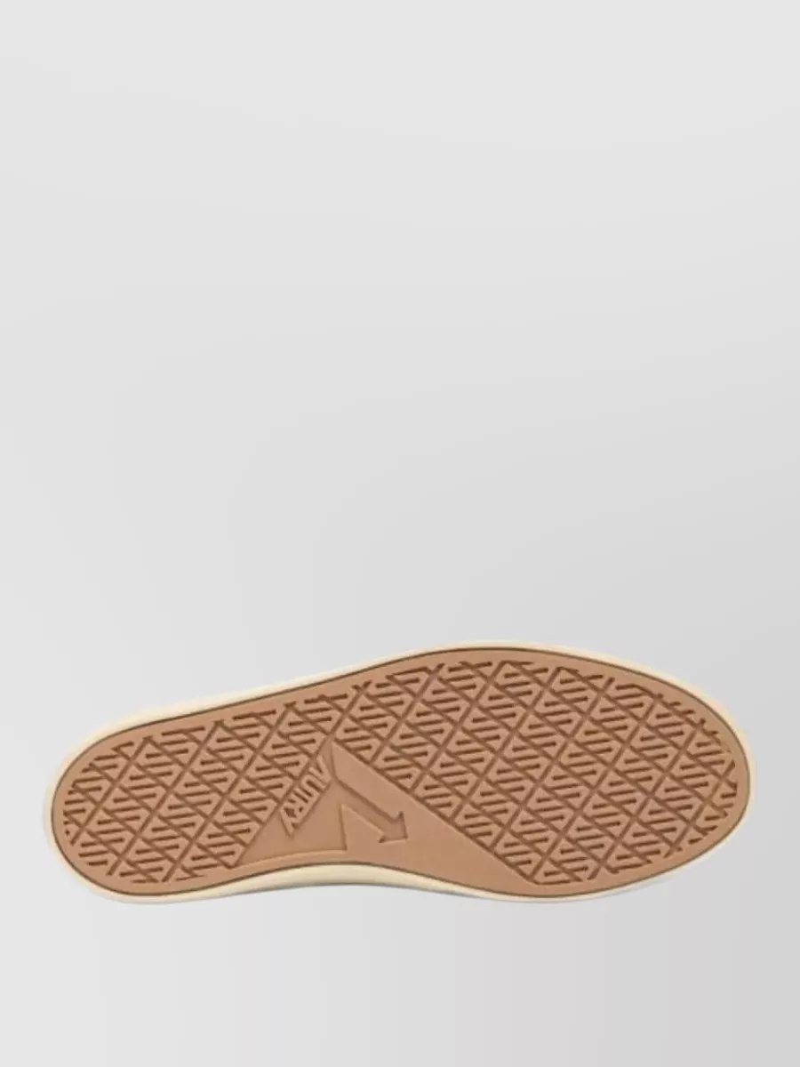 Autry Leather Suede Panel Lace-Up Sneakers