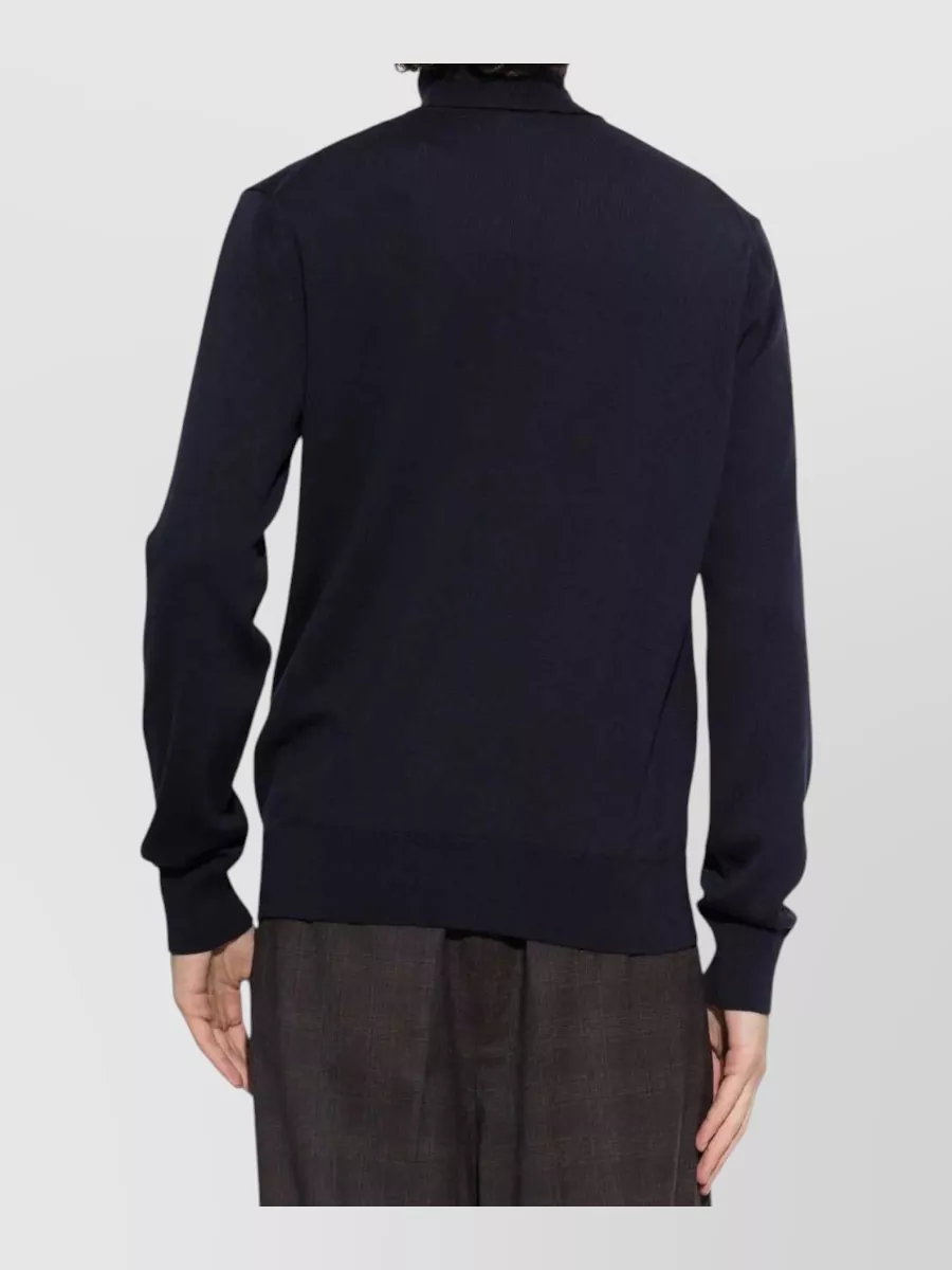 Dolce&Gabbana Virgin Wool Fine-Knit Turtleneck Sweater