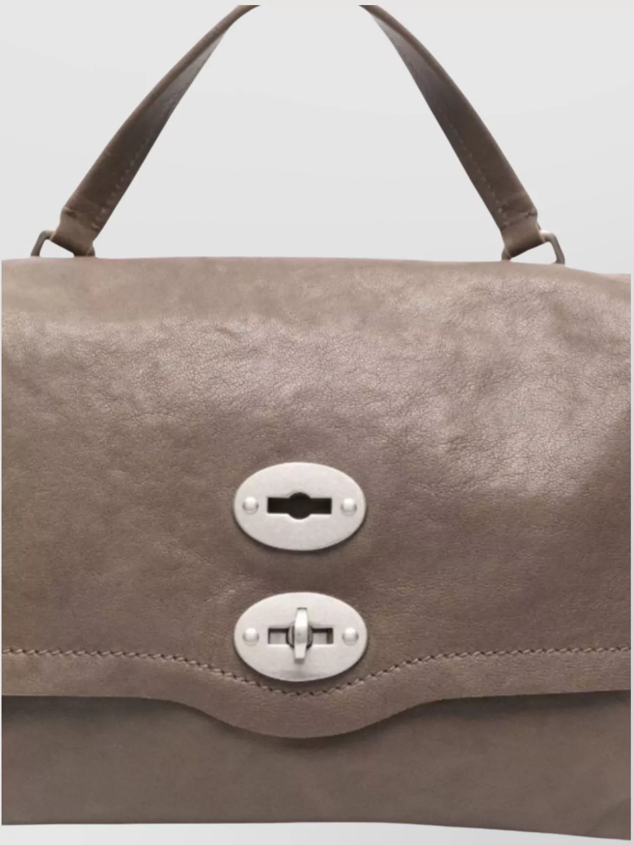 Zanellato Structured Baby Leather Shoulder Bag