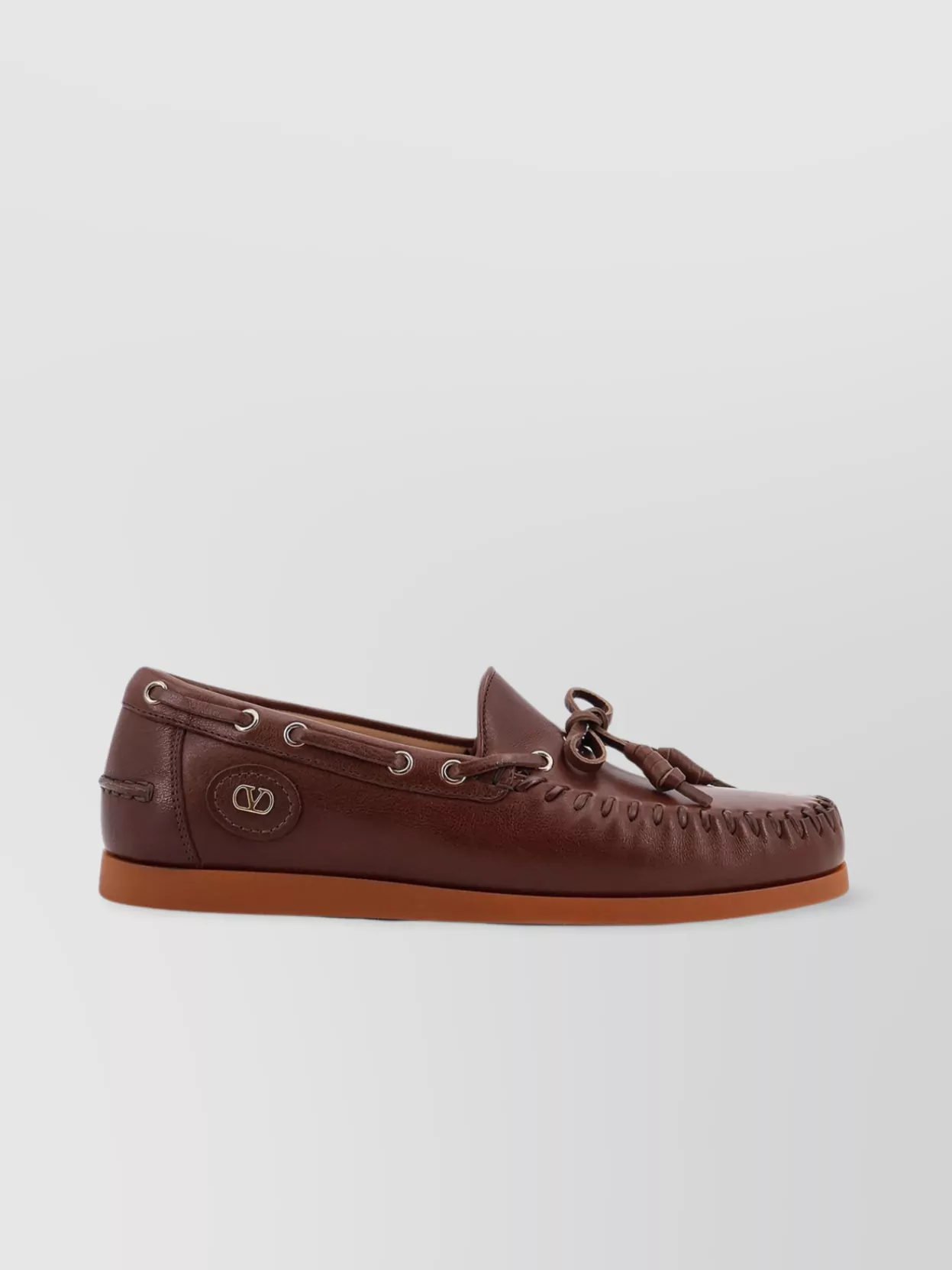 Valentino Garavani Palm Avenue Buffalo Boat Shoe