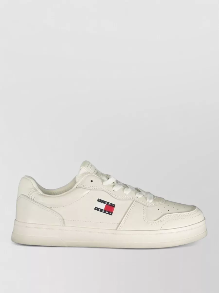Tommy Hilfiger leather lace-up sneakers