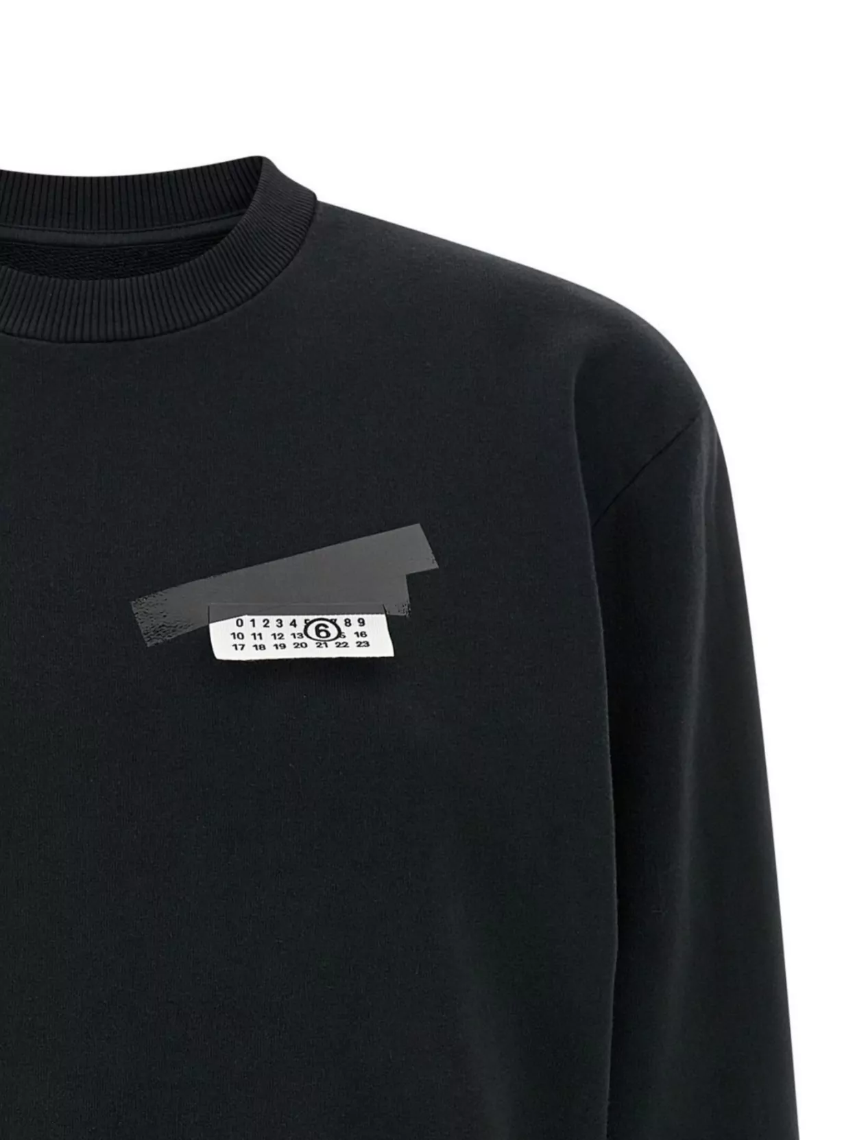 Mm6 Maison Margiela Numeric Signature Sweatshirt Crew Neck Style