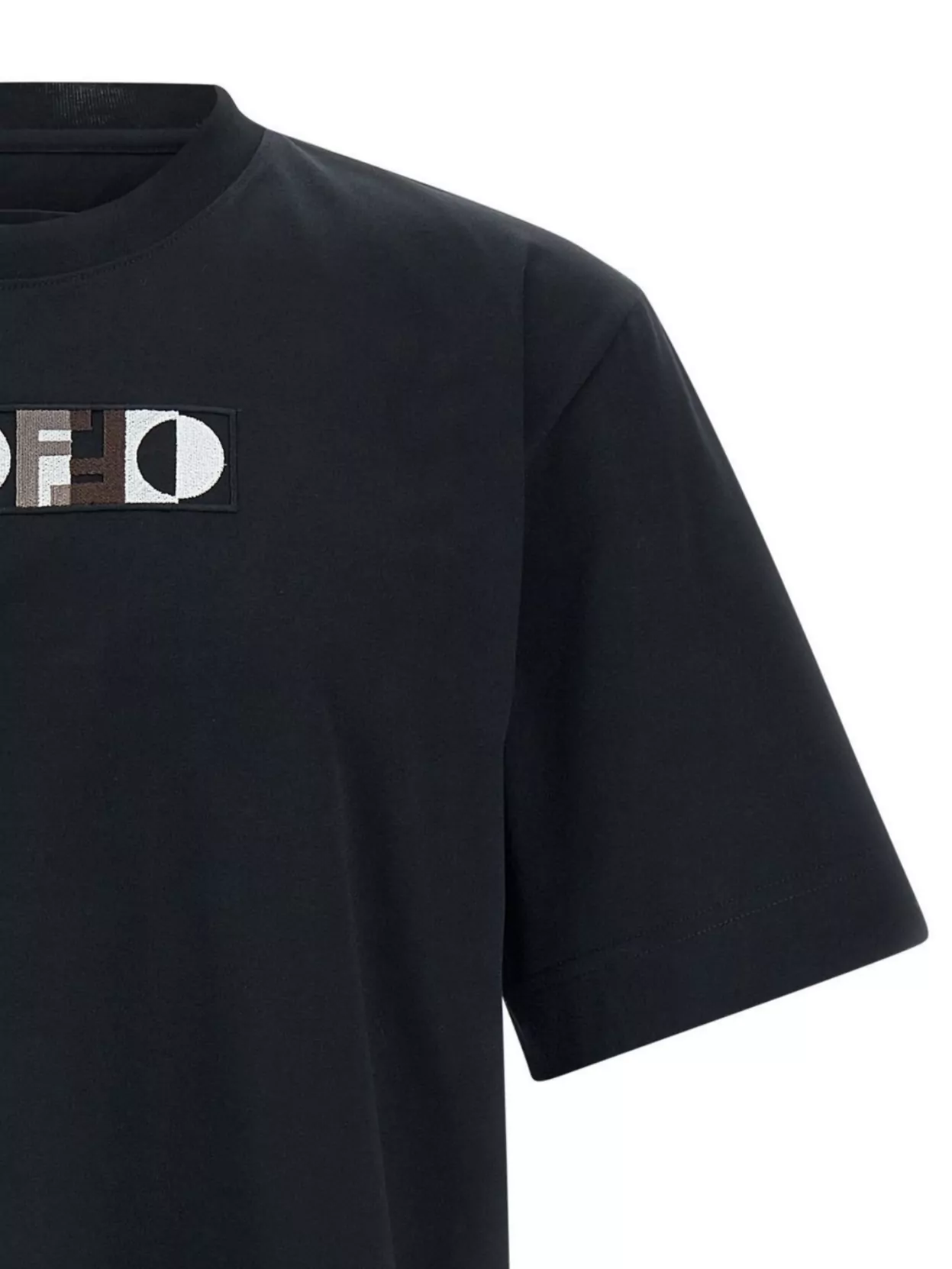 Fendi Optical Design Crew Neck T-Shirt