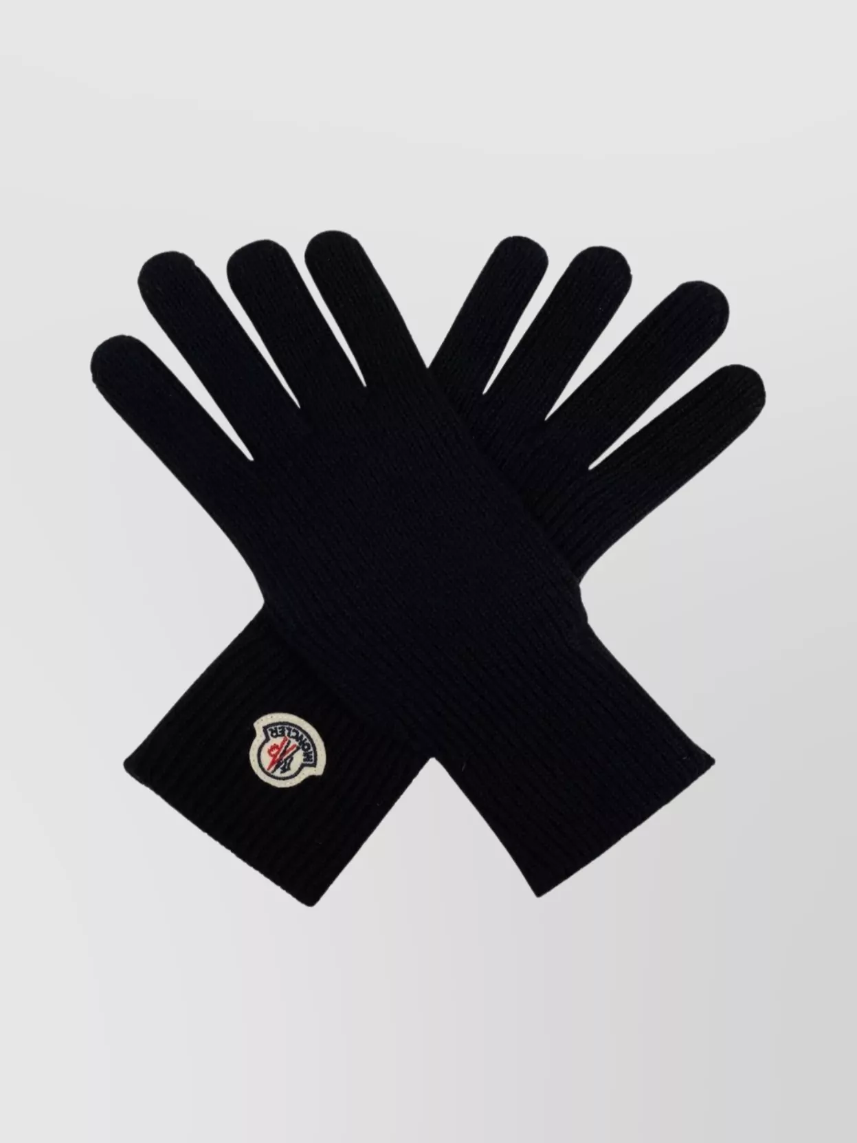 Moncler Ribbed Texture Fashionable Gloves Design
