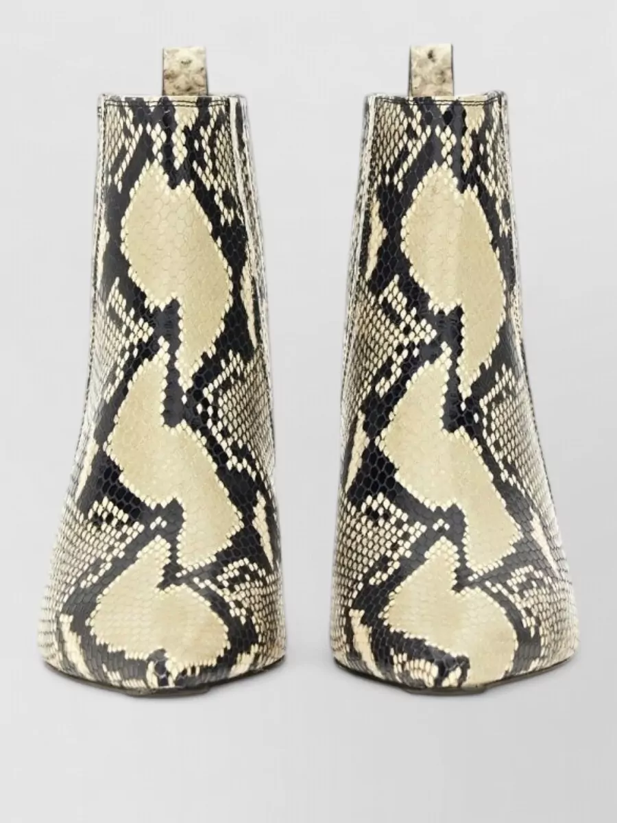 Roberto Festa printed leather boots