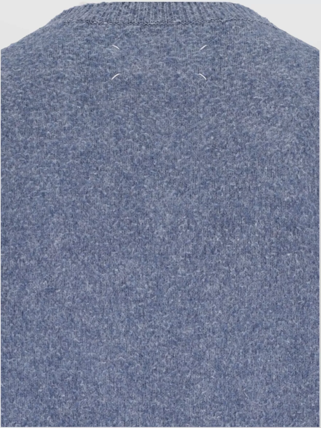 Maison Margiela V-Neck Ribbed Knitwear Soft Texture