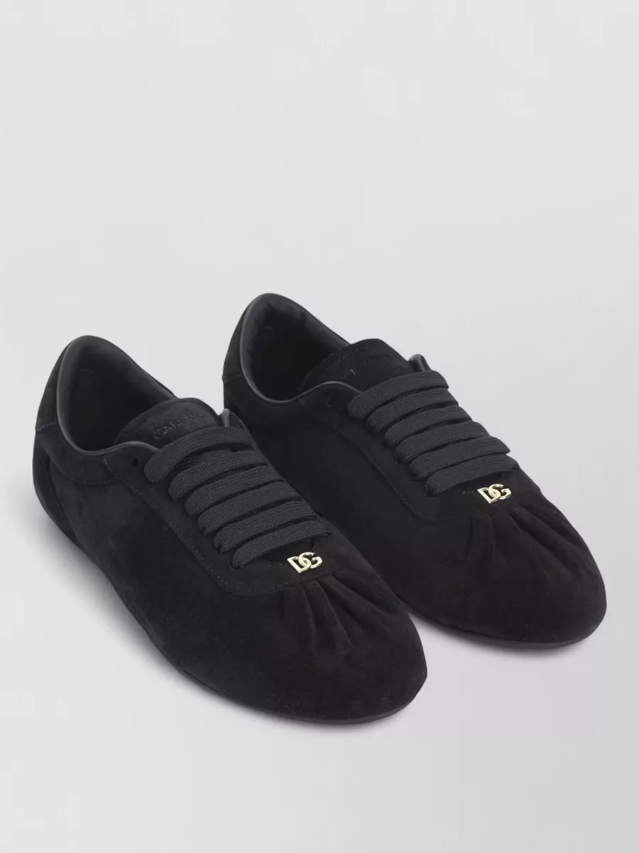 Dolce&Gabbana leather lace-up sneakers