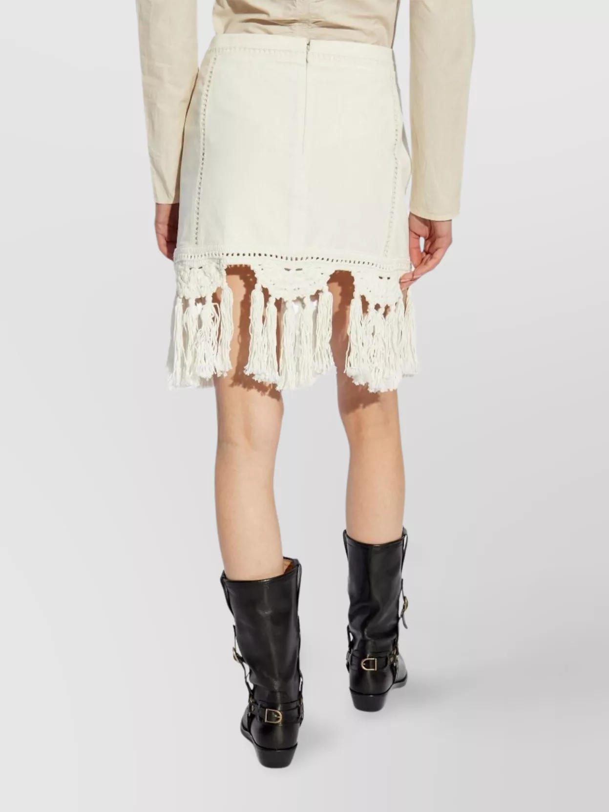 Isabel Marant Sandra Cotton Mini Skirt