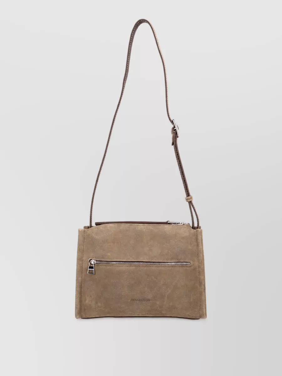 JW Anderson leather clutch bag