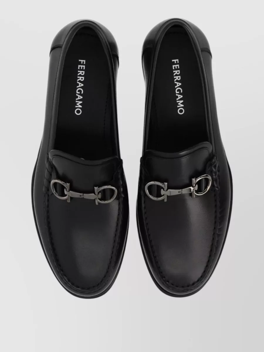 Ferragamo Leather Loafers