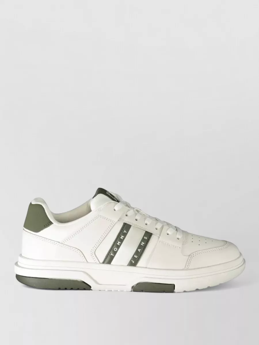 Tommy Hilfiger Leather Low-Top Sneakers