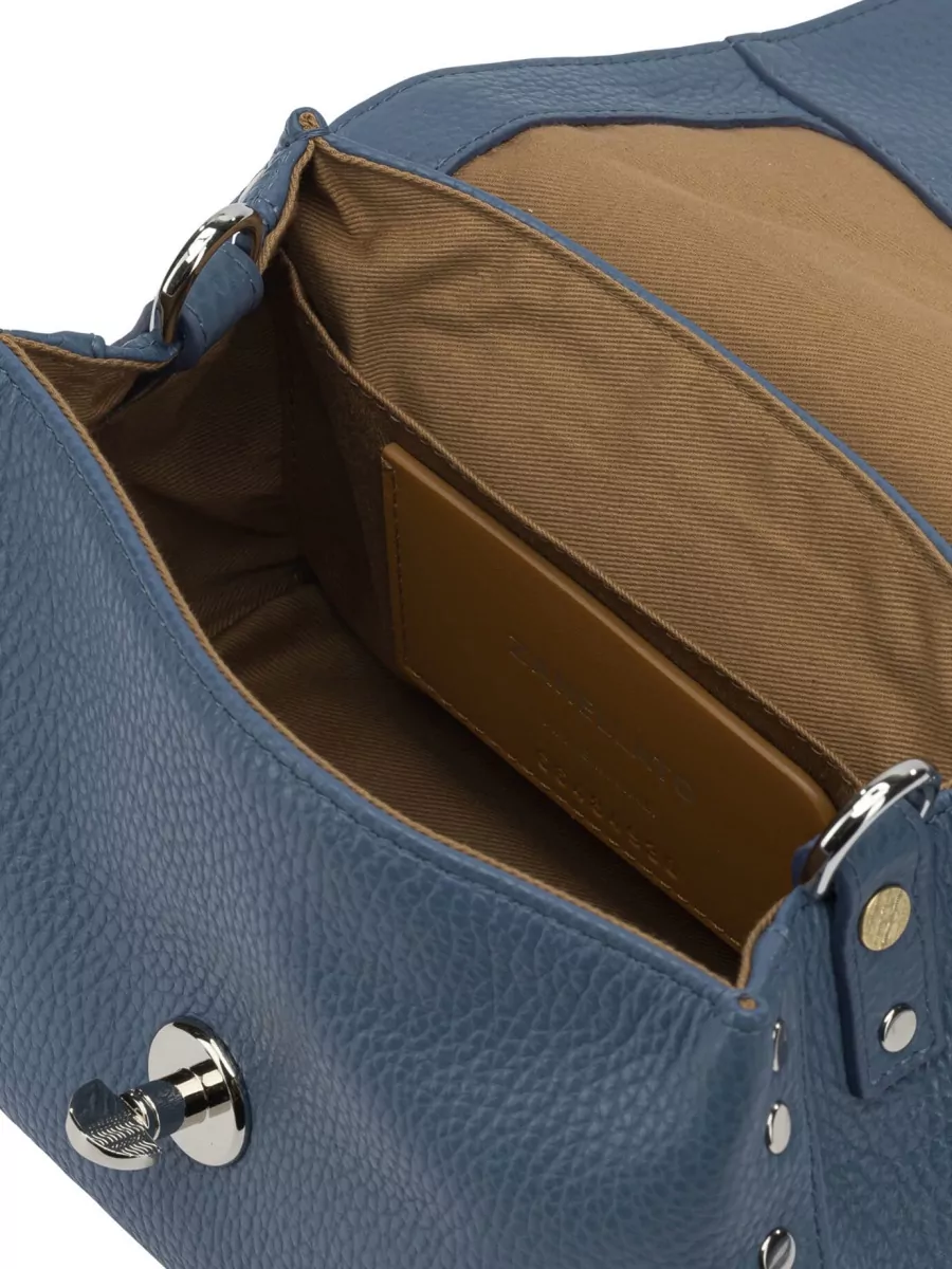 Zanellato Shoulder Bag Adjustable Strap Metal Hardware