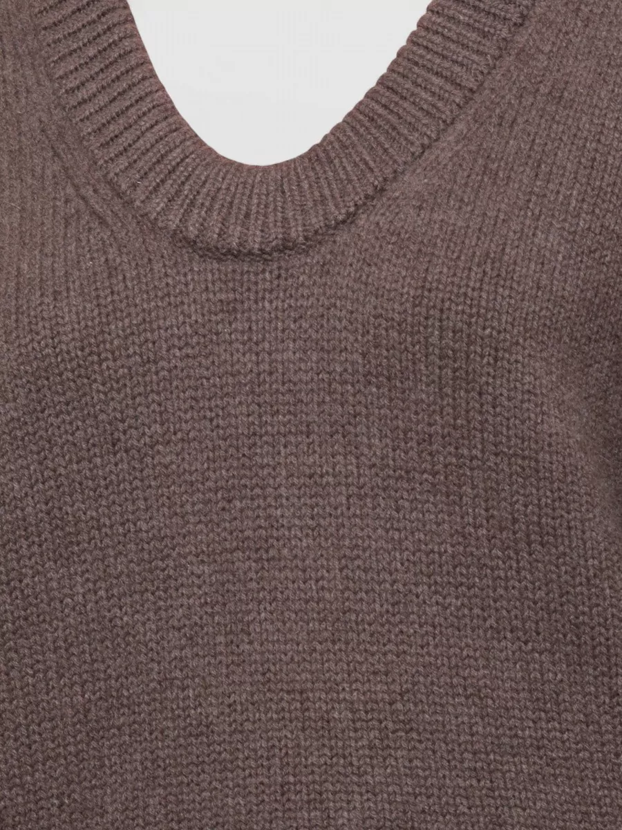 Loulou Studio Cashmere Ribbed Crewneck Sweater