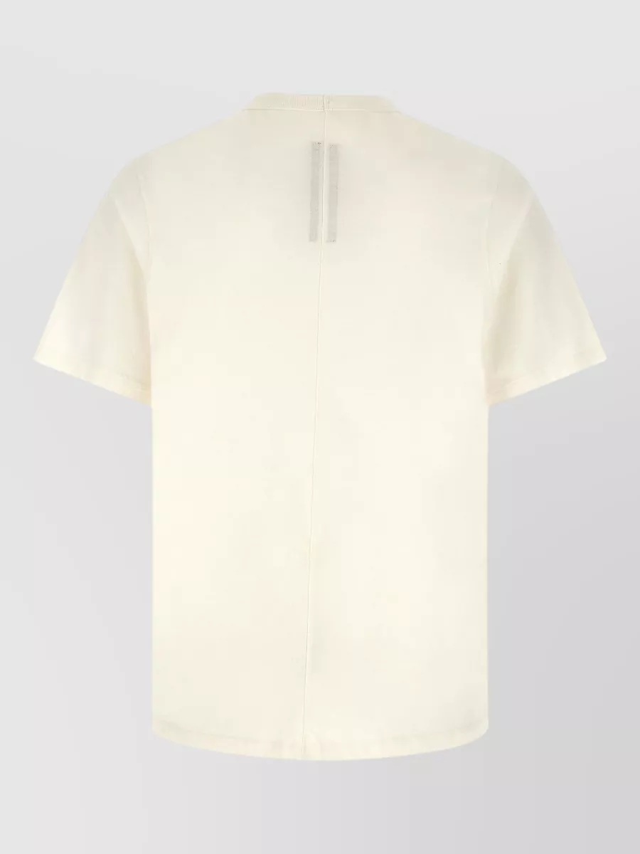 Rick Owens Cotton Temple Of Love Printed Crew Neck Short Sleeve T-Shirt