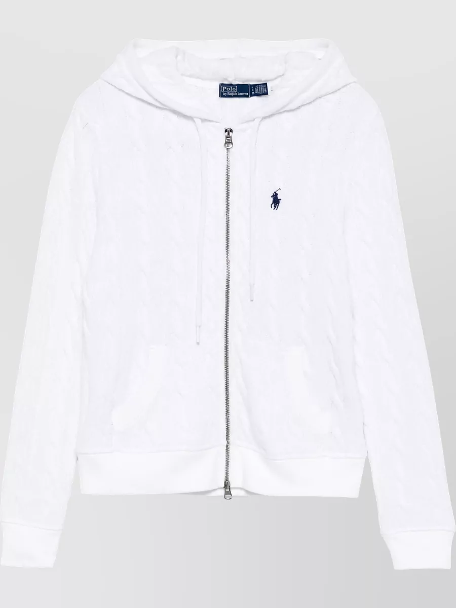 Ralph Lauren cotton hooded zip jacket