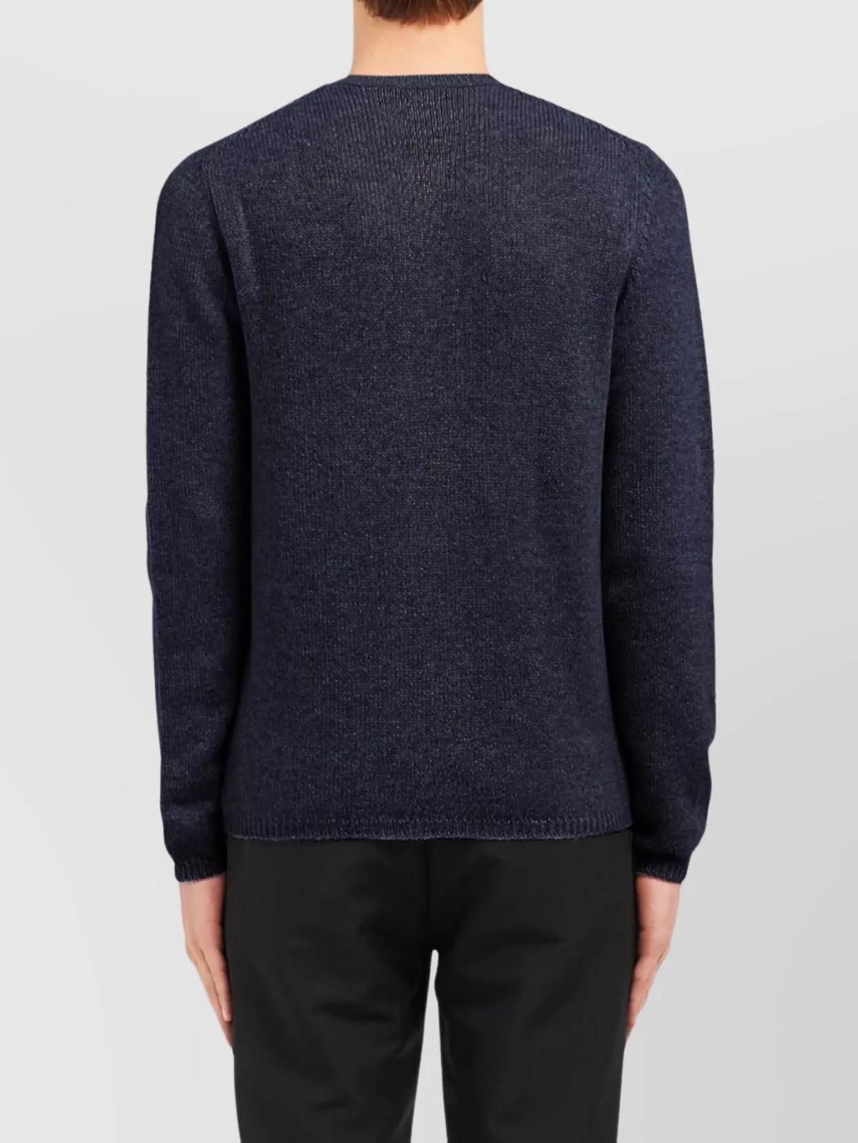 Prada Round Neck Knitwear Sweater