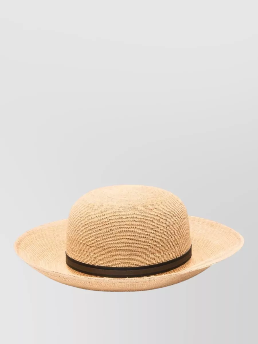 Borsalino Straw Sun Hat