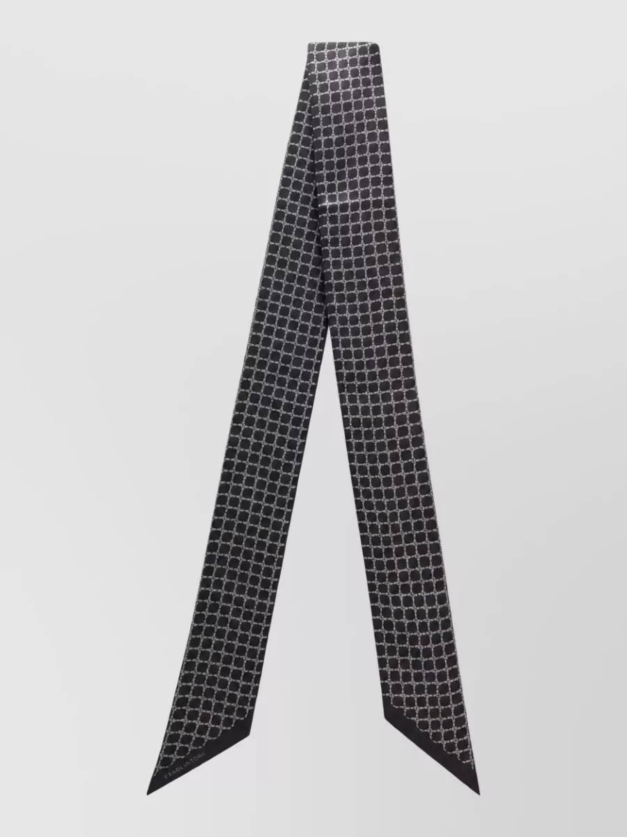 Tagliatore silk geometric-print tie