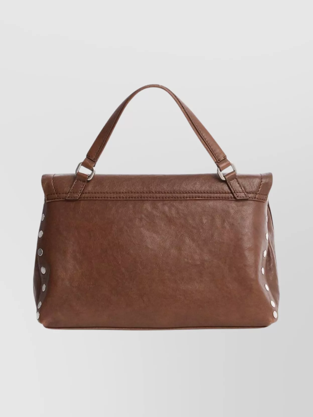 Zanellato Baby Leather Handbag Top Handle Design