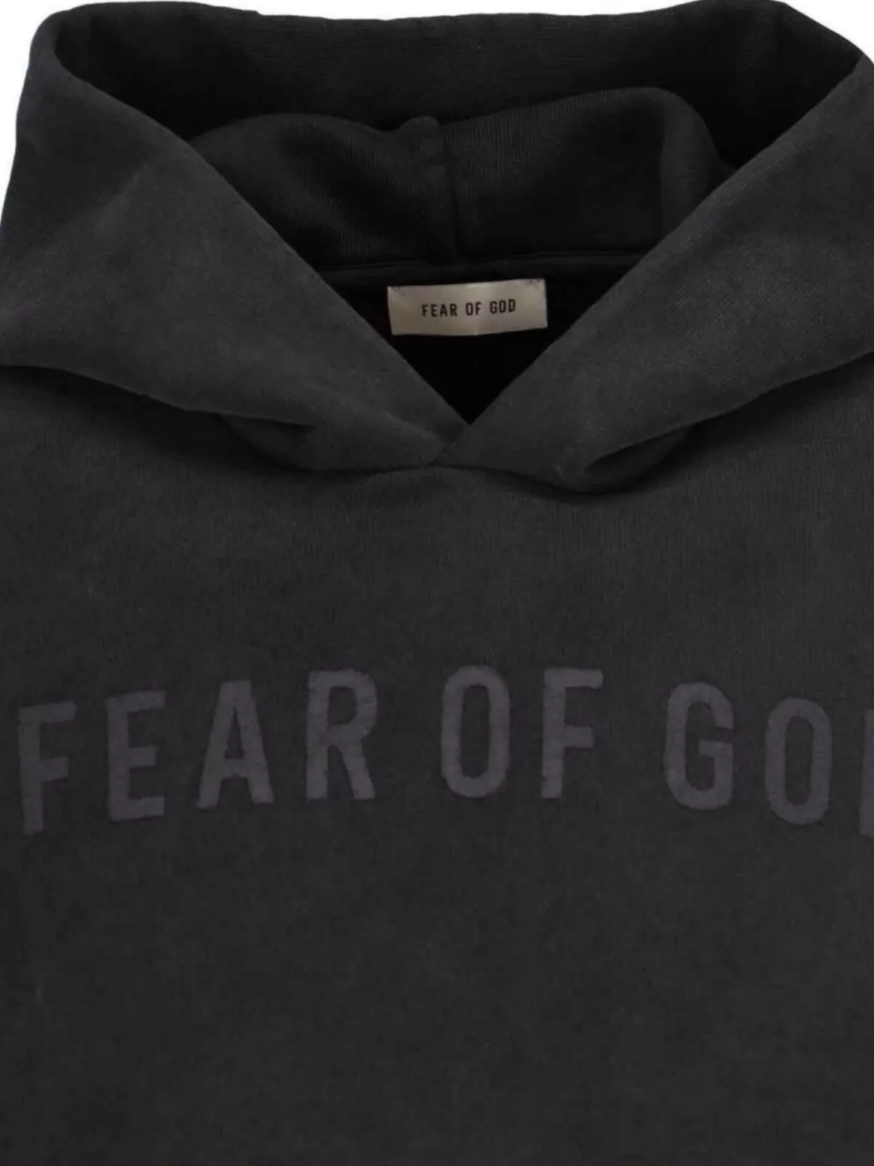 Fear Of God Hooded Ribbed Cuffs Hem Sweater