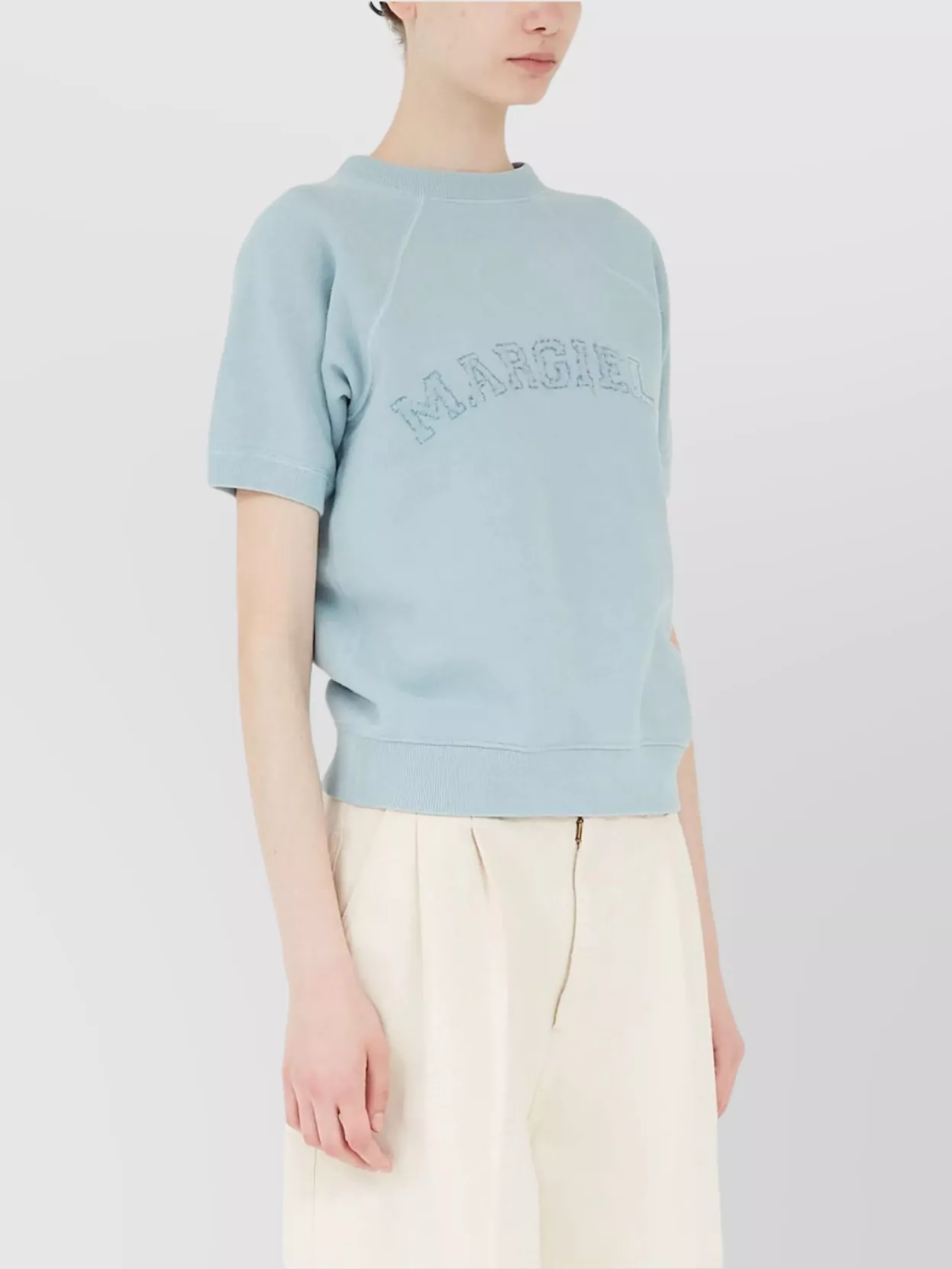 Maison Margiela Crewneck Short Sleeve Sweatshirt