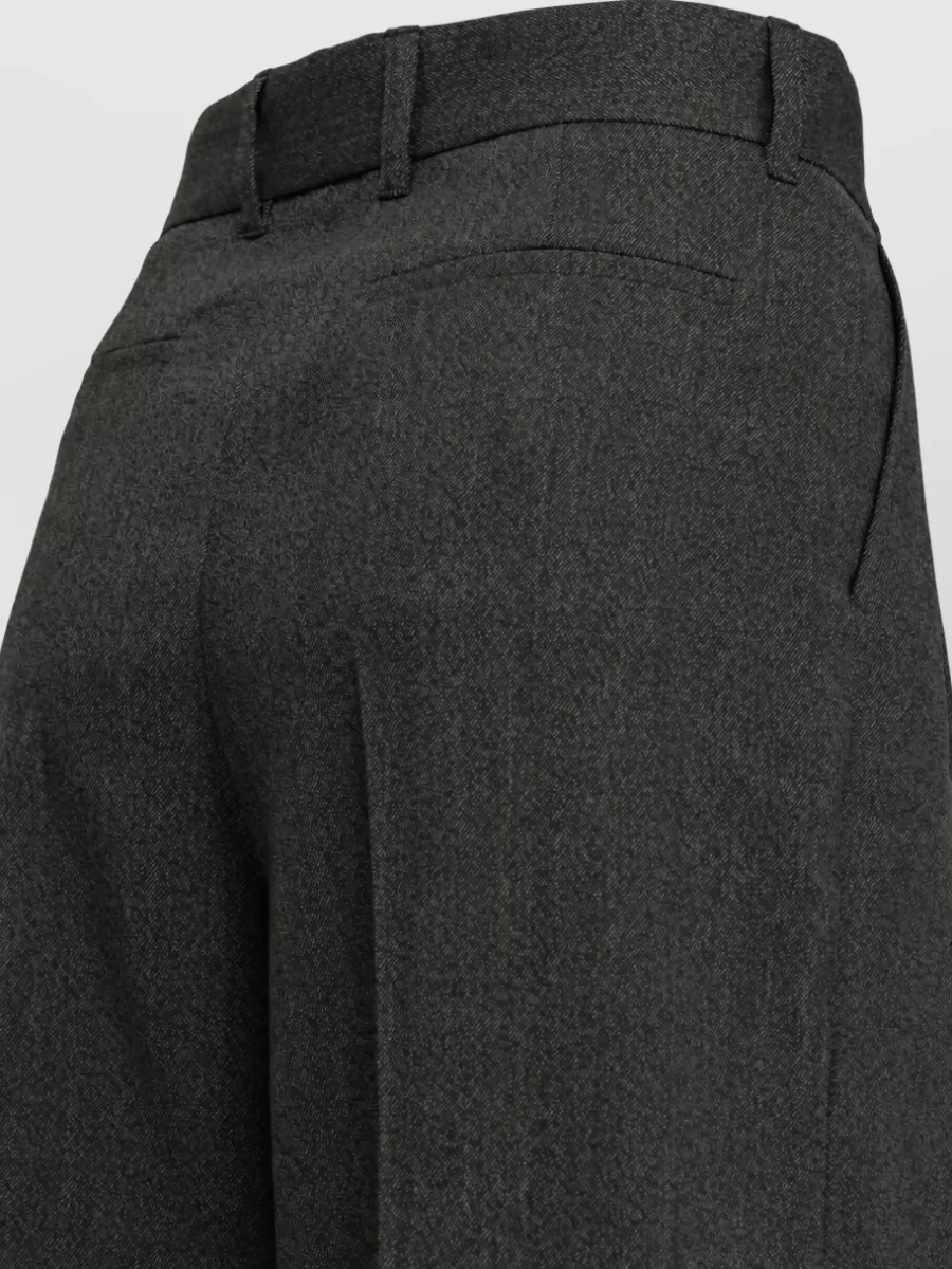 Maison Kitsuné tailored suit trousers