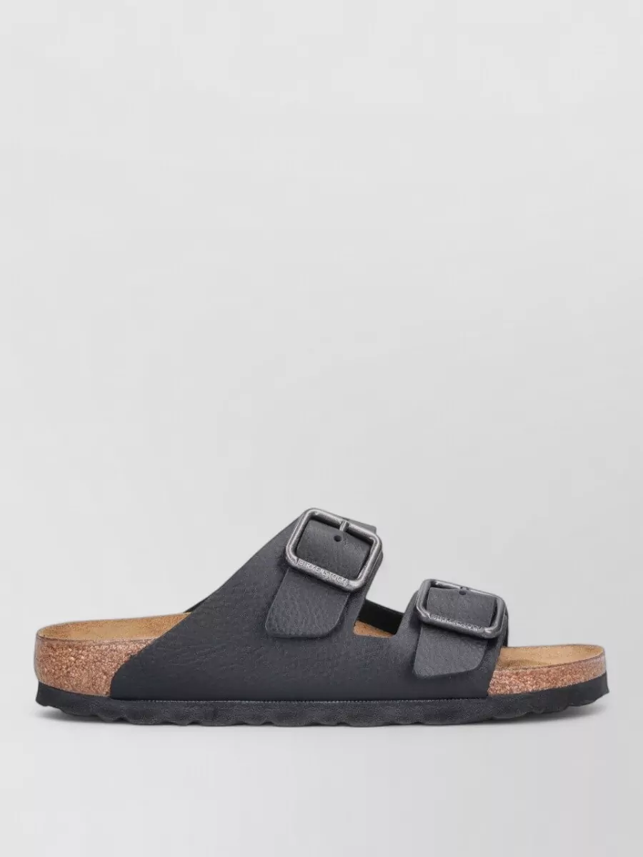 Birkenstock leather slides