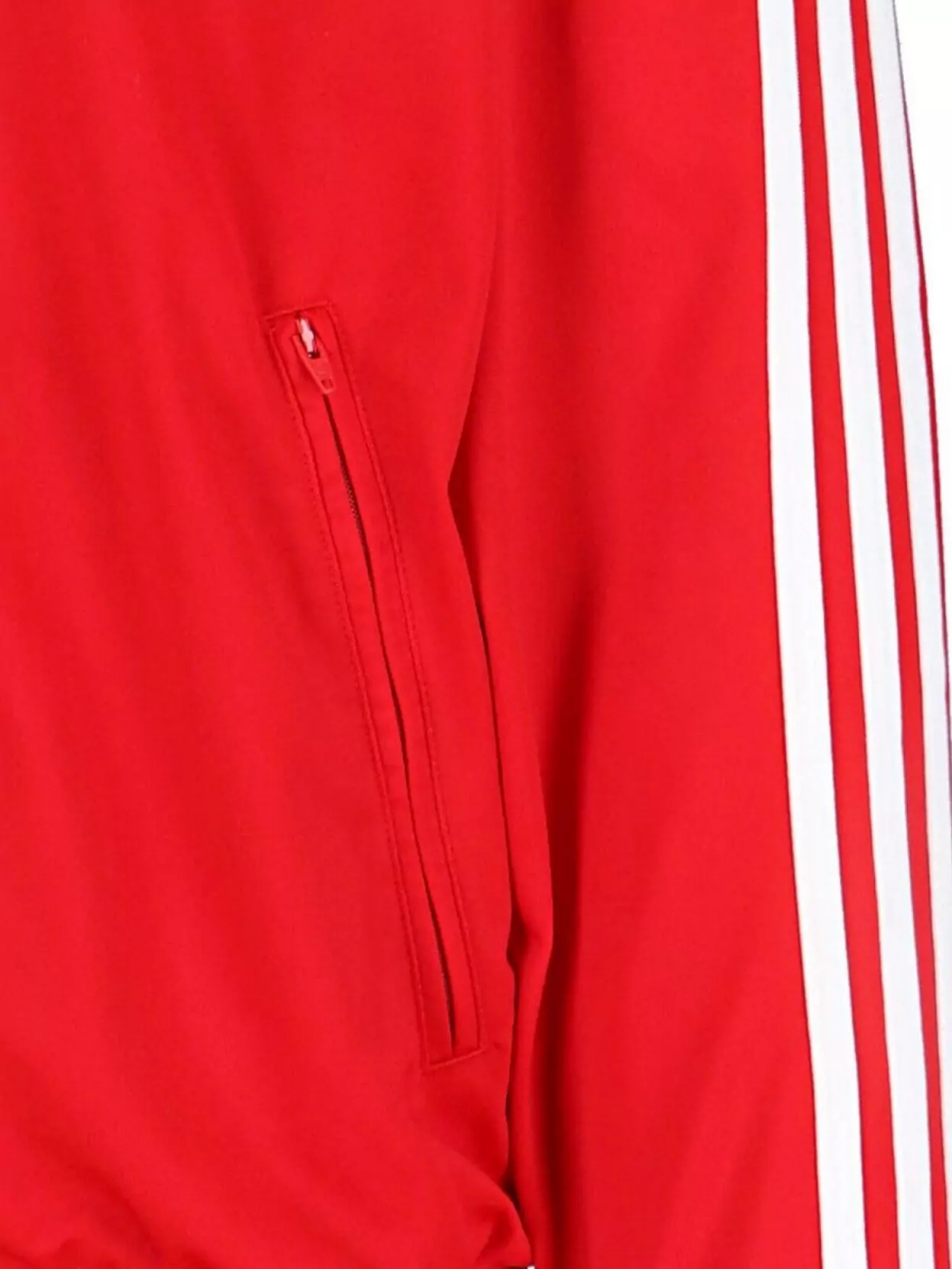 Adidas High Collar Striped Sleeves Sweatshirt