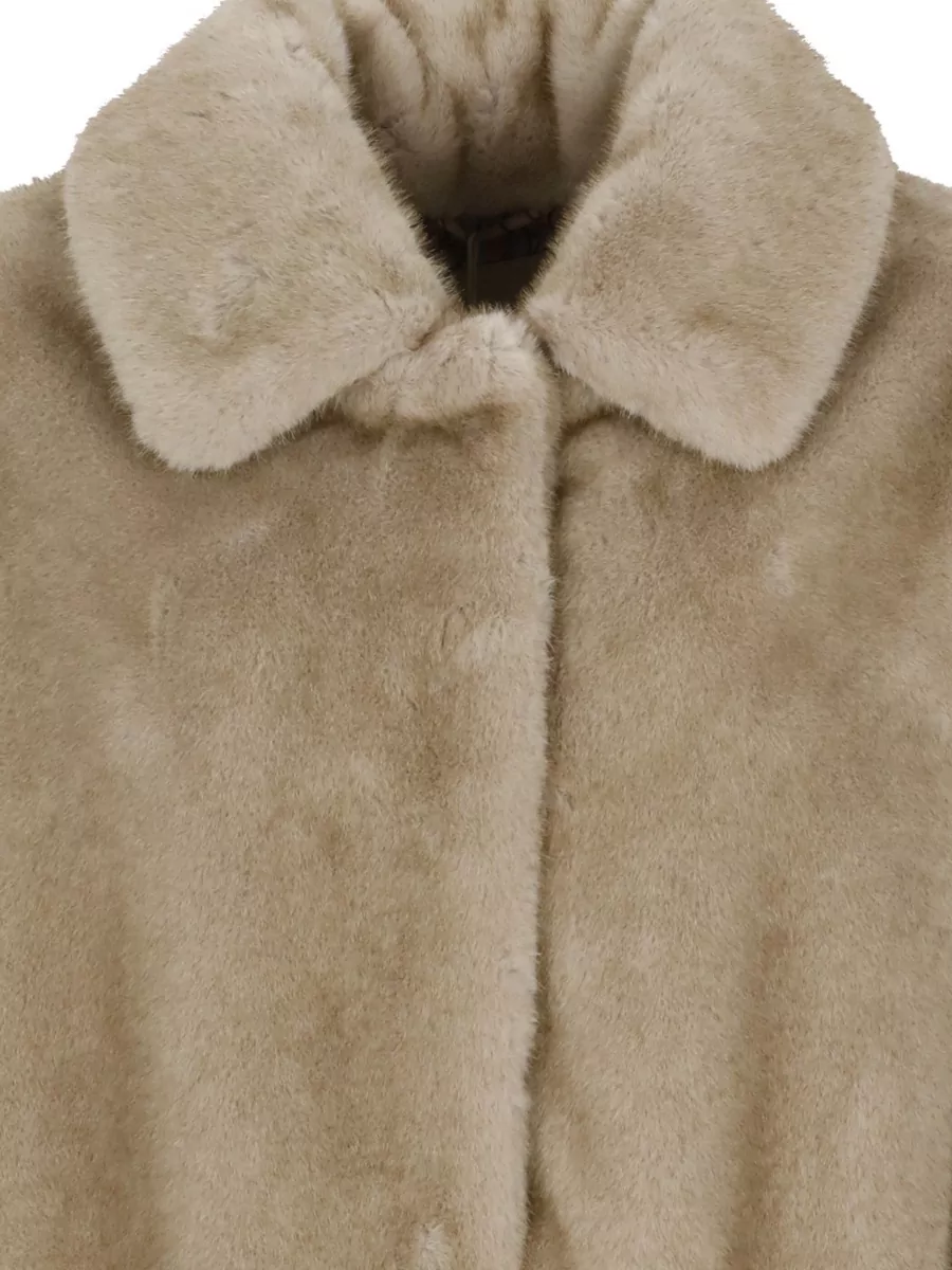 Herno Faux Fur Short Coat