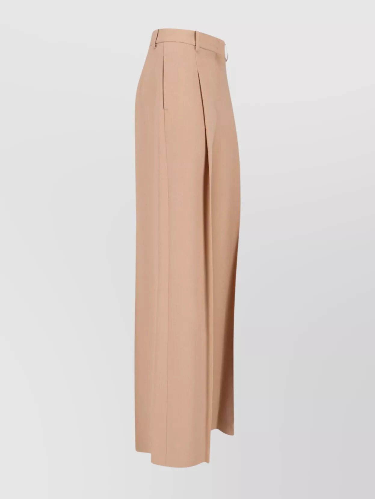 Ermanno Scervino Wide Leg Trousers Side Pleats
