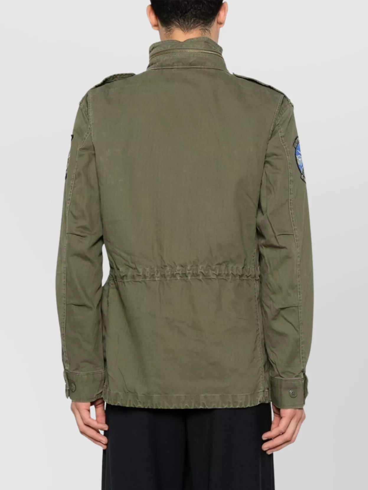 Ralph Lauren Logo Jacket Drawstring Waist