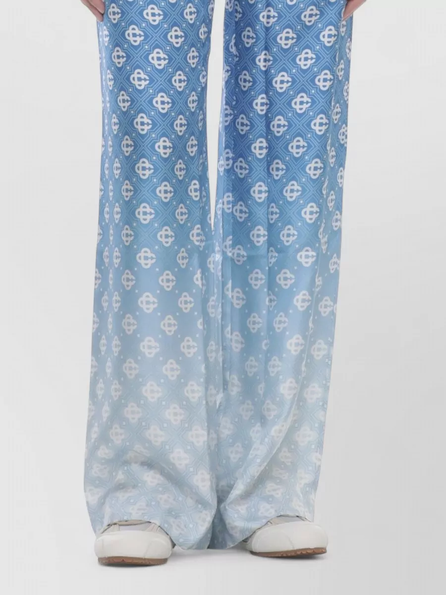 Casablanca Silk Short-Sleeve Printed Shirt