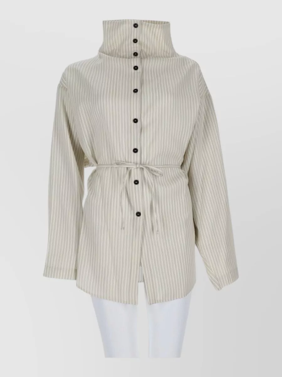 Alysi silk fitted jacket