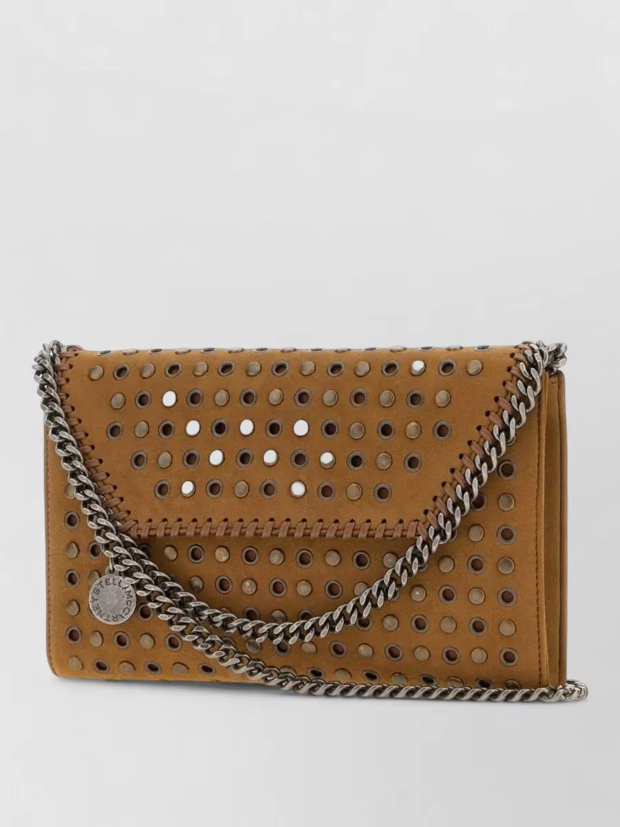 Stella Mccartney Falabella fabric clutch bag