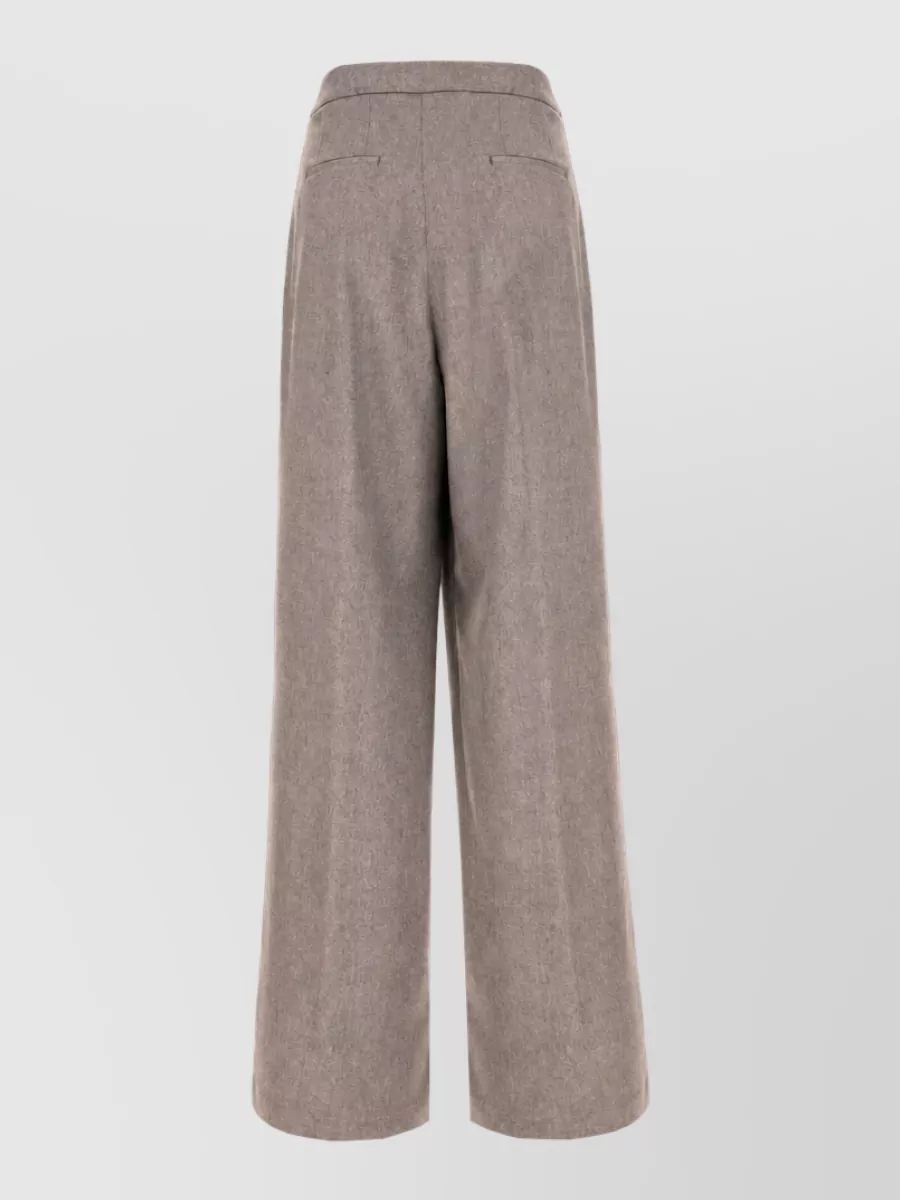 Pt Torino Cashmere Blend Tailored Trousers