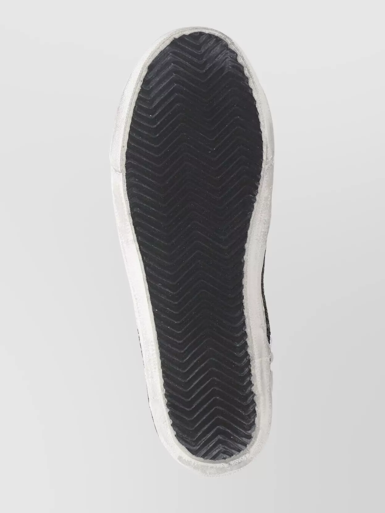 Golden Goose Leather High Top Sneakers Glitter Detail In Black