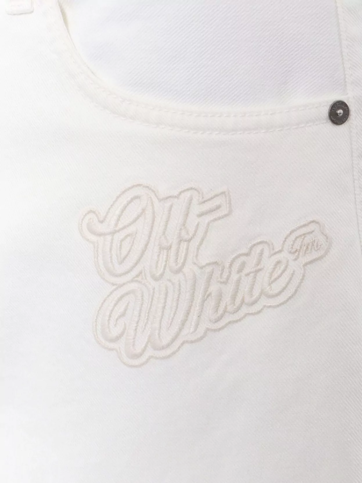 Off-White Baggy Trousers Featuring '90S Logo