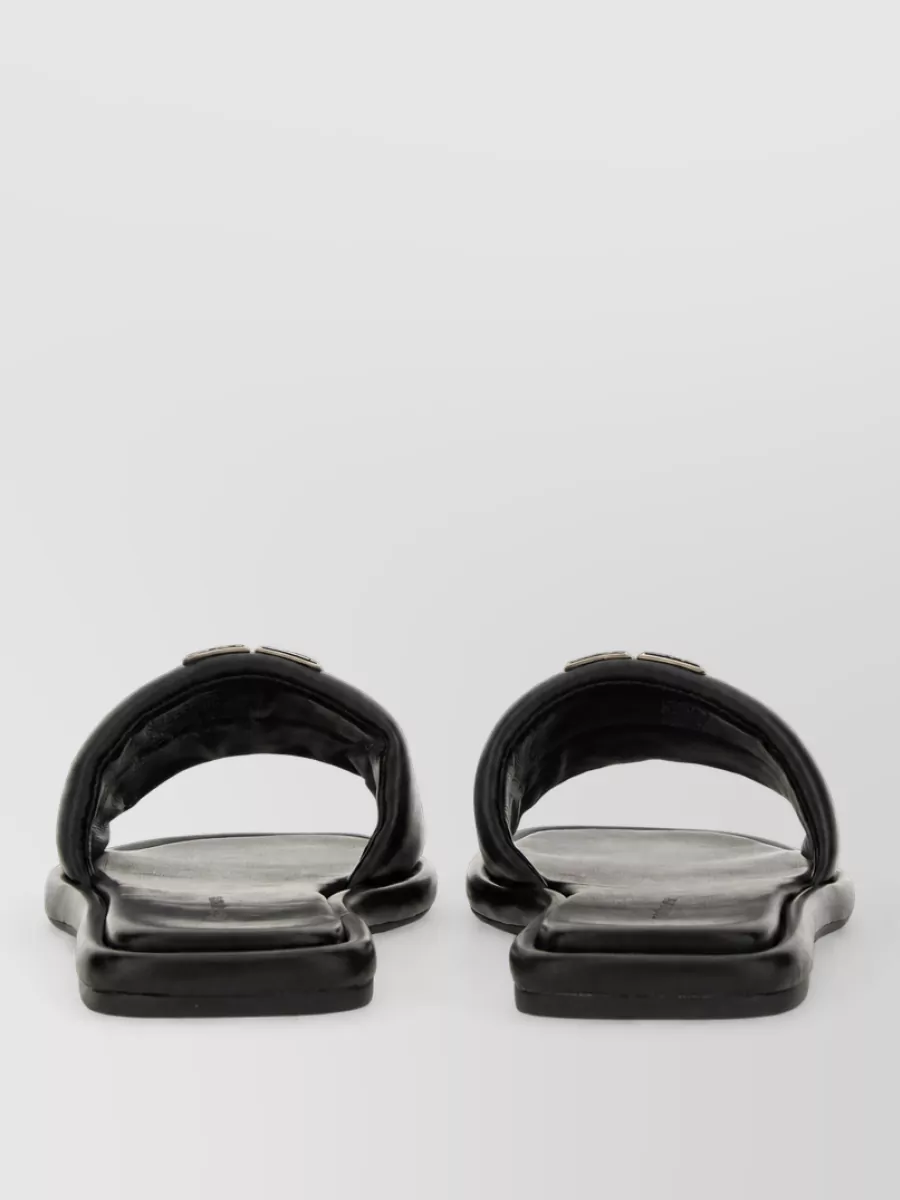 Tory Burch Leather Slider Sandals