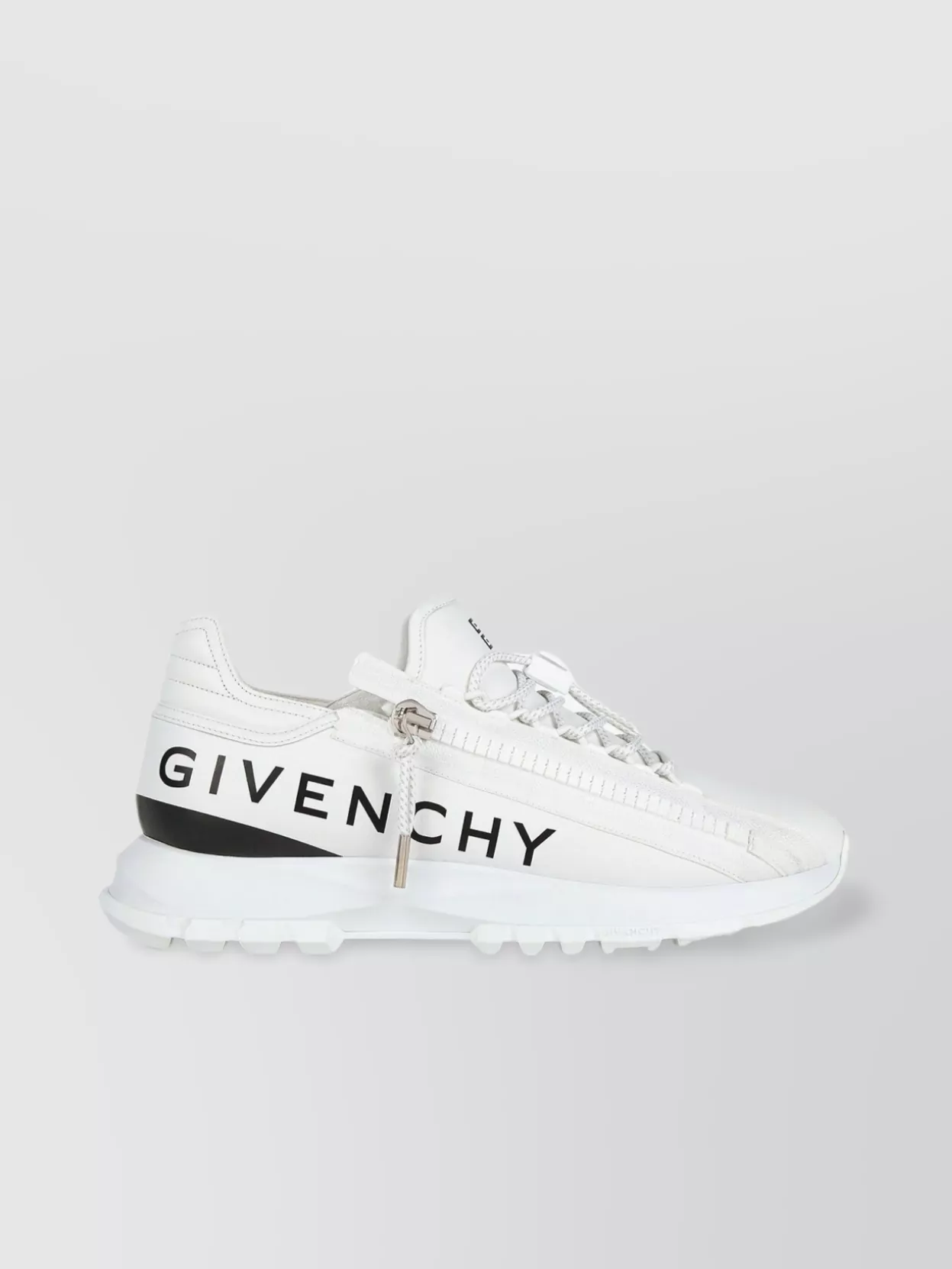 Shop Givenchy Streamlined Lightweight Runner Trainers In Grey