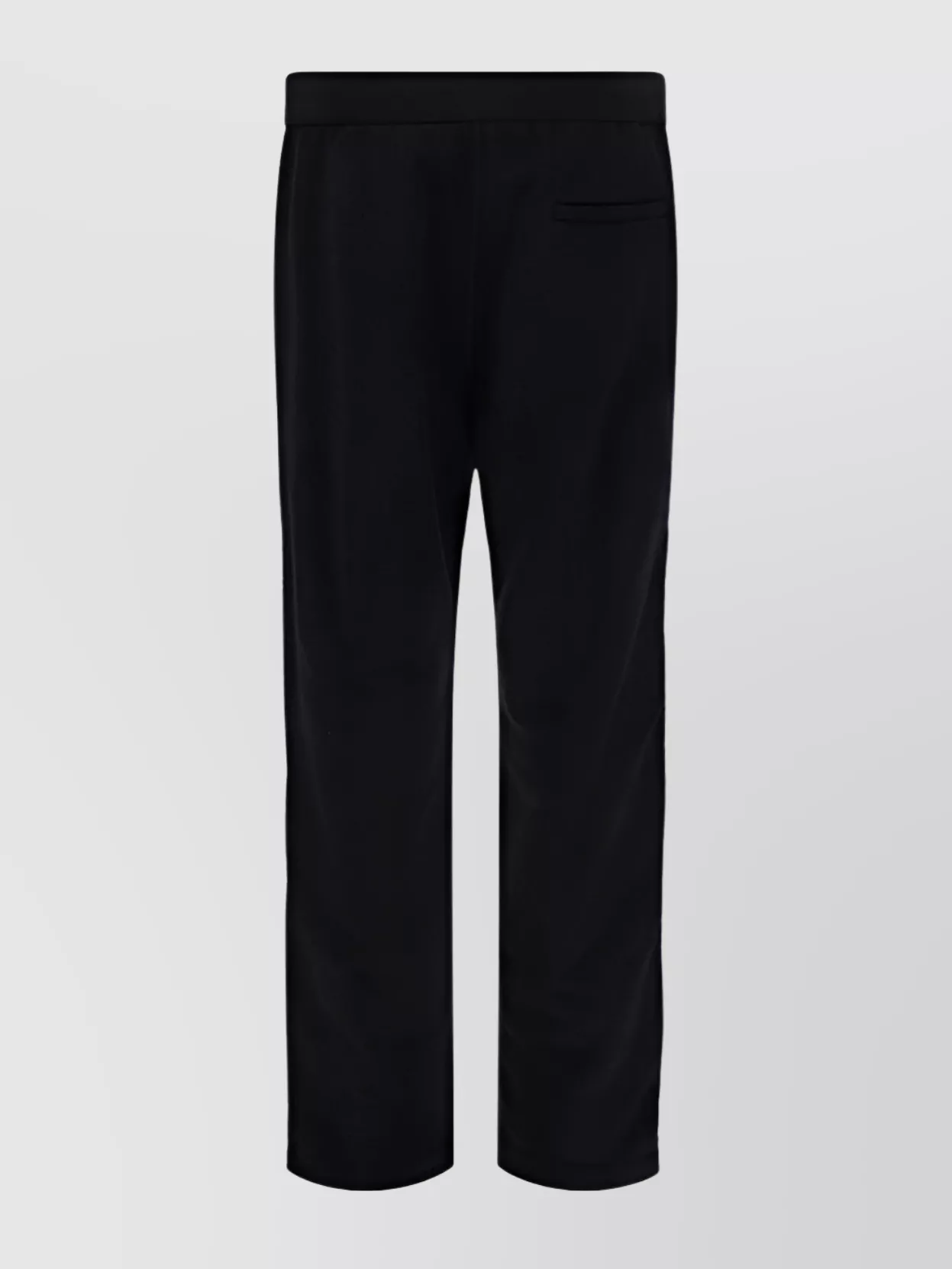 Dsquared2 Cotton Track Pants Snap Buttons In Black