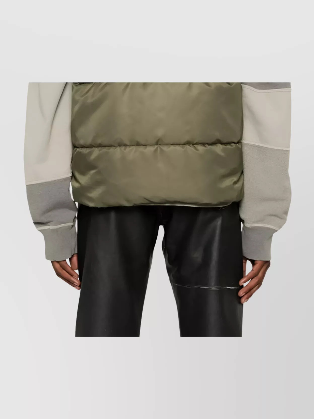 Mm6 Maison Margiela Padded Mandarin Collar Cargo Jacket