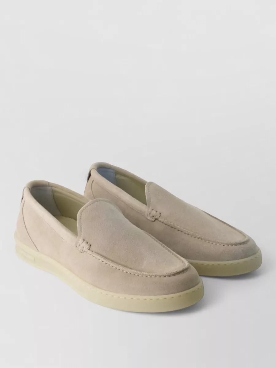 Woolrich leather slip-on sneakers